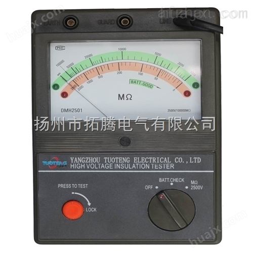 DMH-2501高压绝缘电阻测试仪